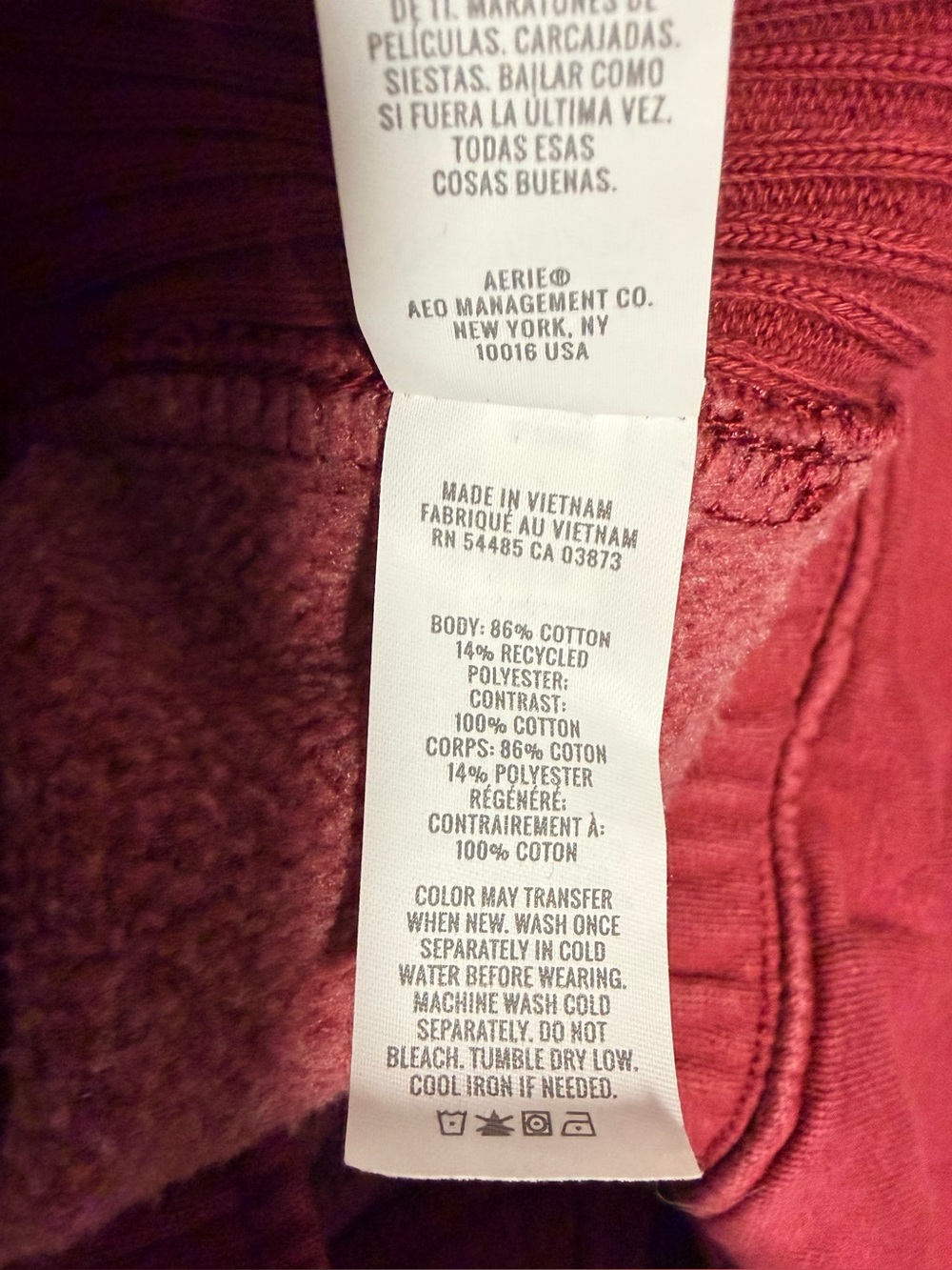 Aerie Oh Snap! Barrel Sweatpants - Picture 7 of 8